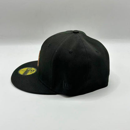 Black Los Angeles Dodgers 50TH Anniversary SP Fitted Cap - view 2