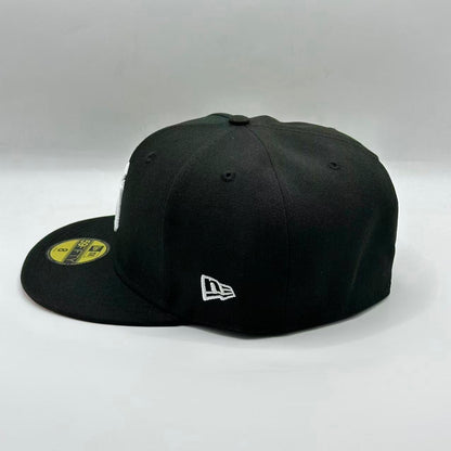 Black New York Yankees 1999 World Series Fitted Cap - view 2