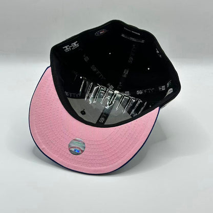 Black Blue Los Angeles Dodgers Shohei Ohtani 17 SP Fitted Cap - view 5