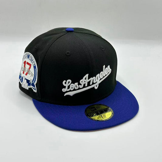 Black Blue Los Angeles Dodgers Shohei Ohtani 17 SP Fitted Cap