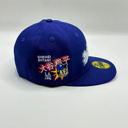 Blue Los Angeles Dodgers Shohei Ohtani SP Fitted Cap - view 3