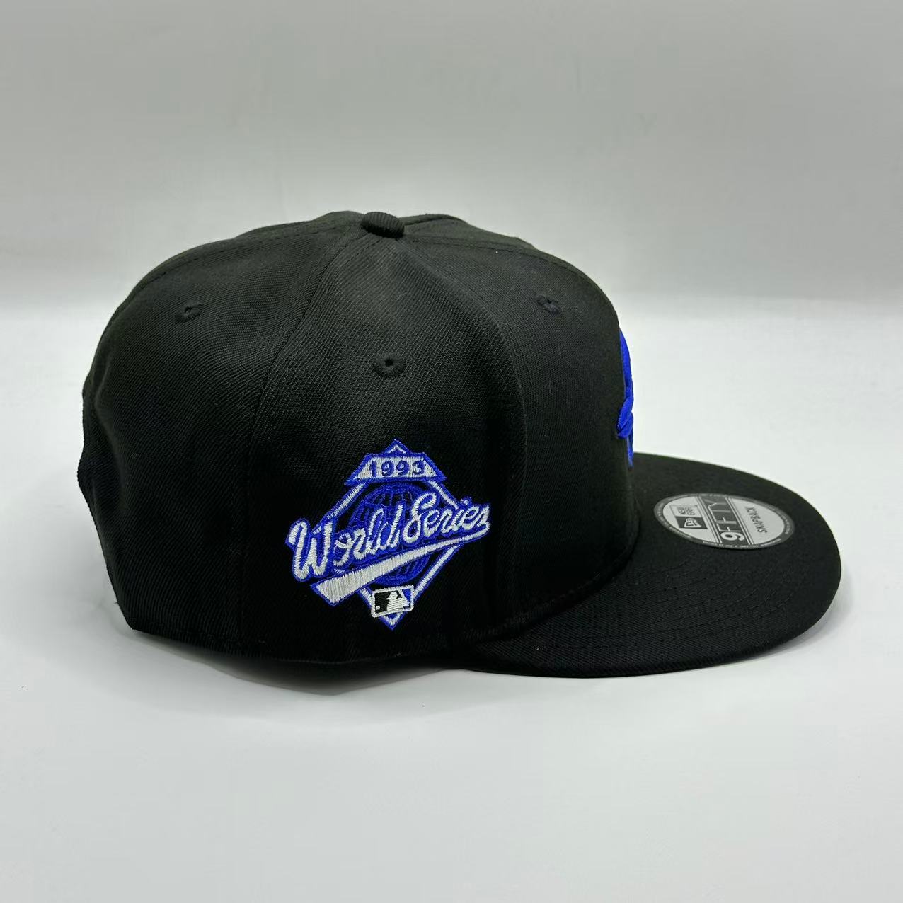 Black Toronto Blue Jays 1993 World Series SP Fitted Cap - view 4