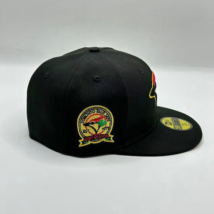 Black Toronto Blue Jays 40TH Season SP Fitted Cap - view 4