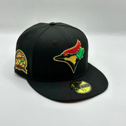 Black Toronto Blue Jays 40TH Season SP Fitted Cap