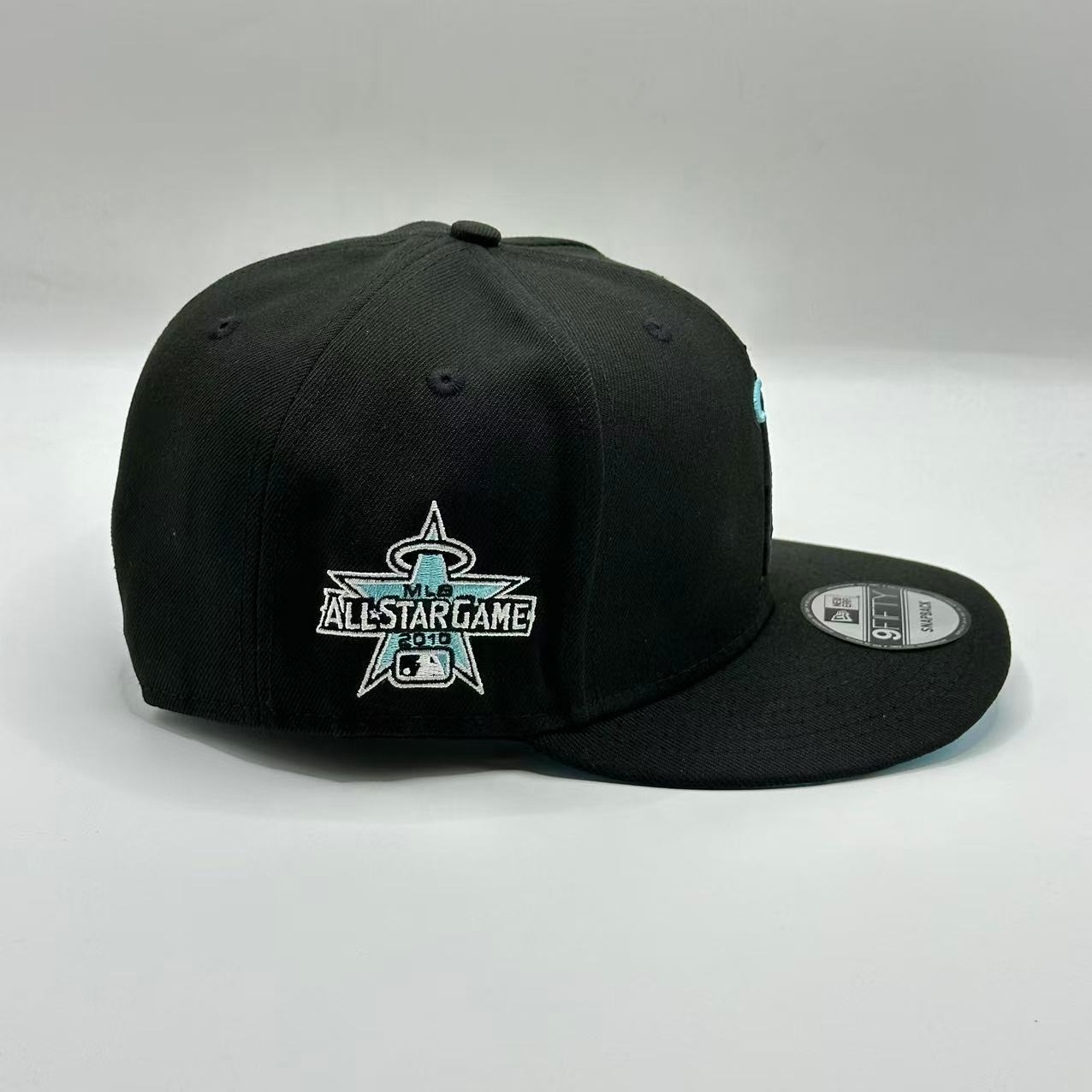 Black Los Angeles Angels 2010 ASG SP Fitted Cap - view 2