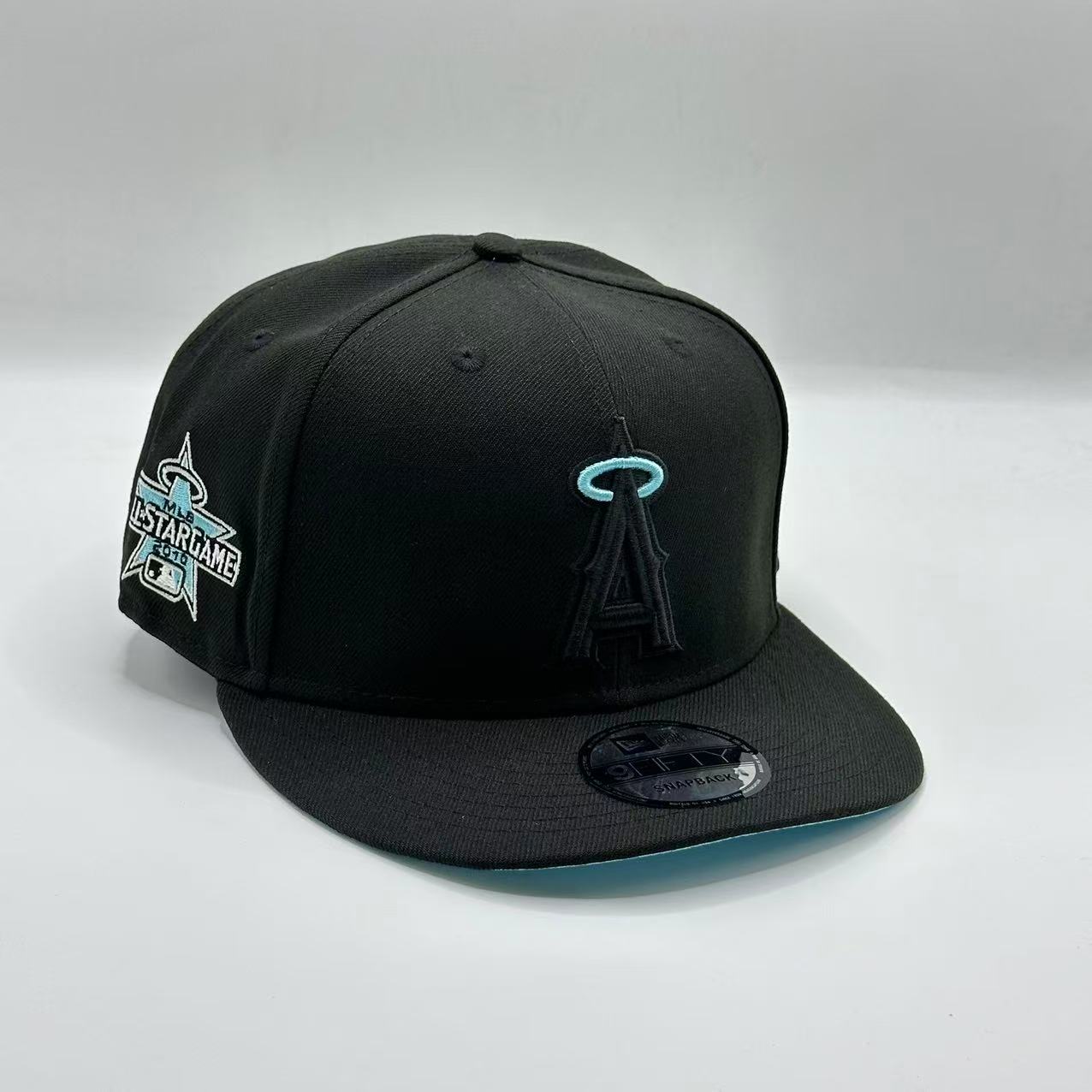 Black Los Angeles Angels 2010 ASG SP Fitted Cap