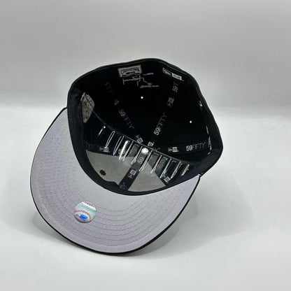 Black New York Yankees Statue of Liberty FP Fitted Cap - view 5