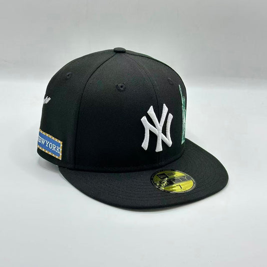 Black New York Yankees Statue of Liberty FP Fitted Cap