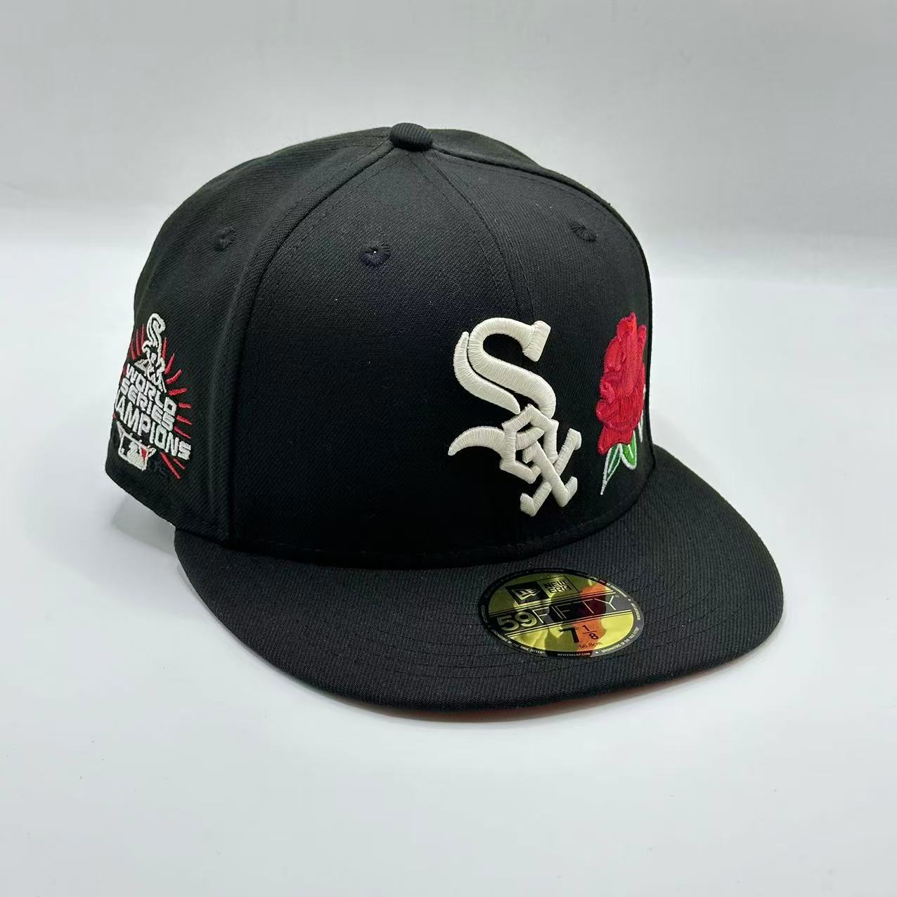 Black Chicago White Sox World Series SP Fitted Cap