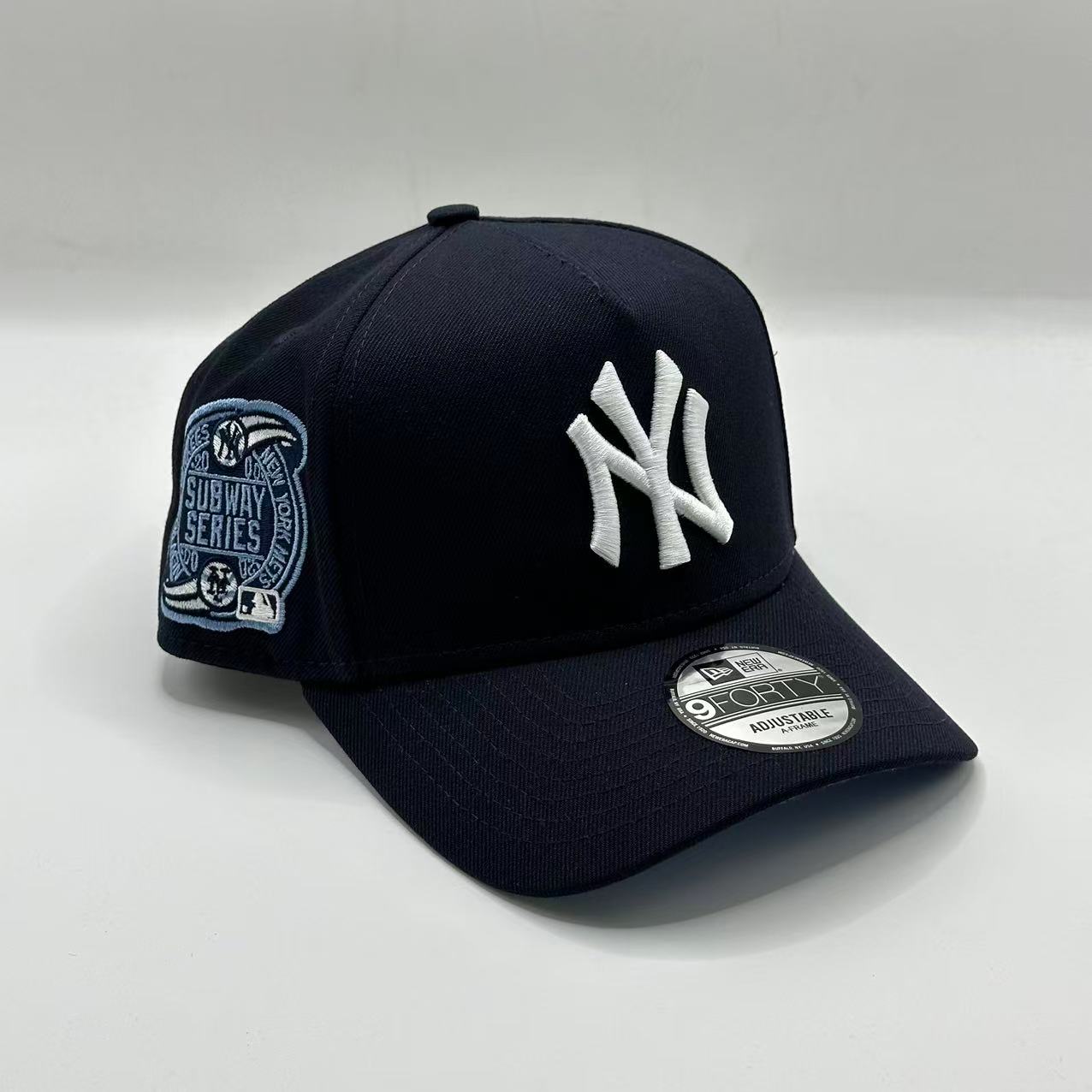Black New York Yankees 2000 Subway Series A Frame Snapback