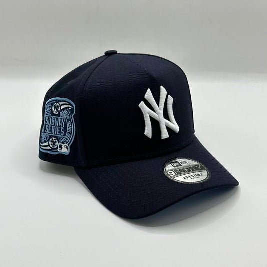 Black New York Yankees 2000 Subway Series A Frame Snapback