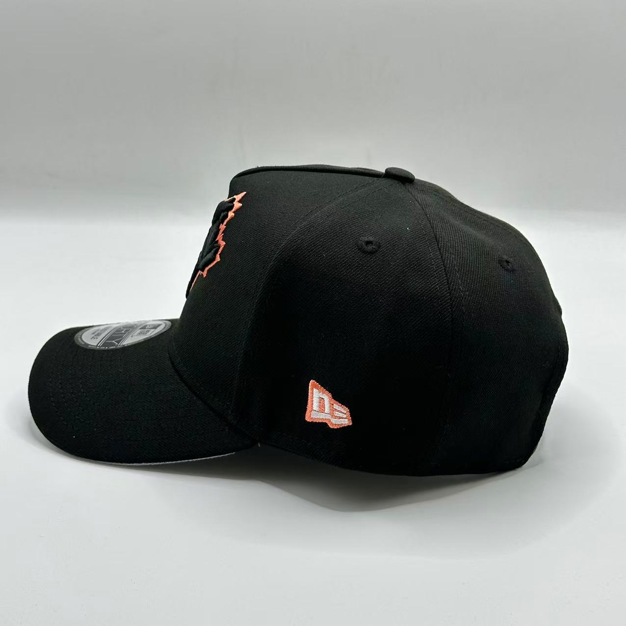 Black Orange Toronto Blue Jays 30TH Season SP A Frame Snapback - view 2