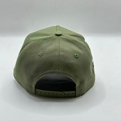 Olive Green New York Yankees 75TH Anniversary SP A Frame Snapback - view 3