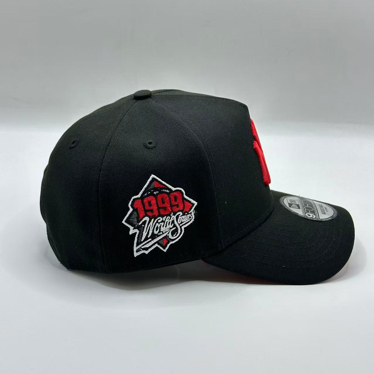 Black New York Yankees 1999 World Series SP A Frame Snapback - view 4