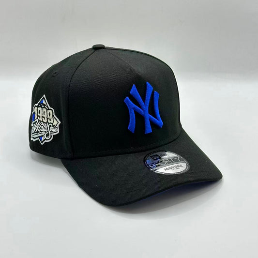 Black New York Yankees 1999 World Series SP A Frame Snapback