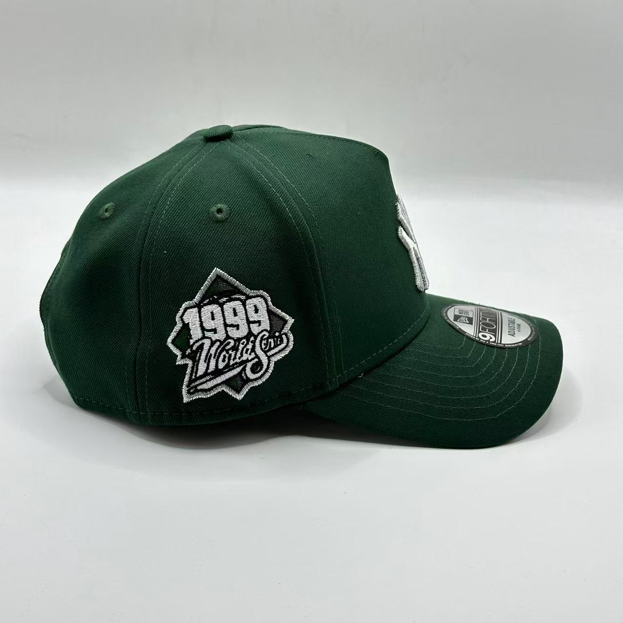 Green New York Yankees Statue of Liberty 1999 World Series SP A Frame Snapback - view 4