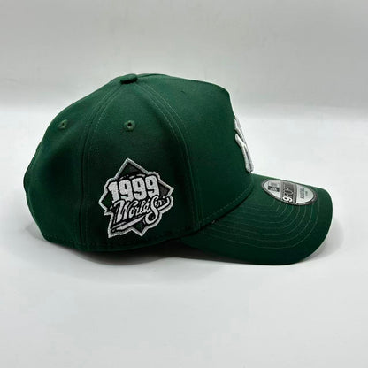 Green New York Yankees Statue of Liberty 1999 World Series SP A Frame Snapback - view 4