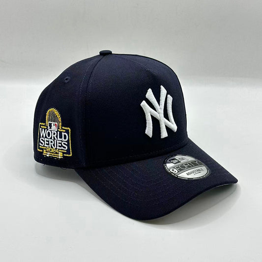 Black New York Yankees 2024 World Series SP A Frame Snapback