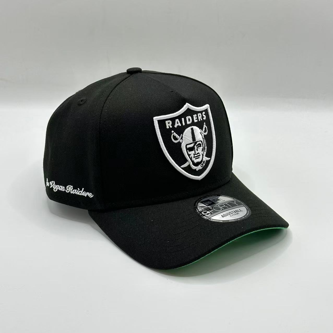 Black Las Vegas Raiders SP A Frame Snapback