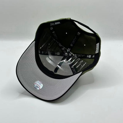 Olive Green Black New York Yankees World Series SP A Frame Snapback - view 5
