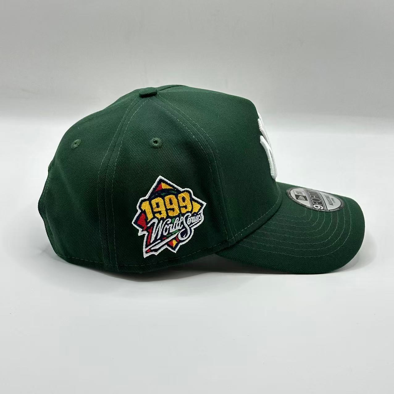 Green New York Yankees 1999 World Series SP A Frame Snapback - view 4