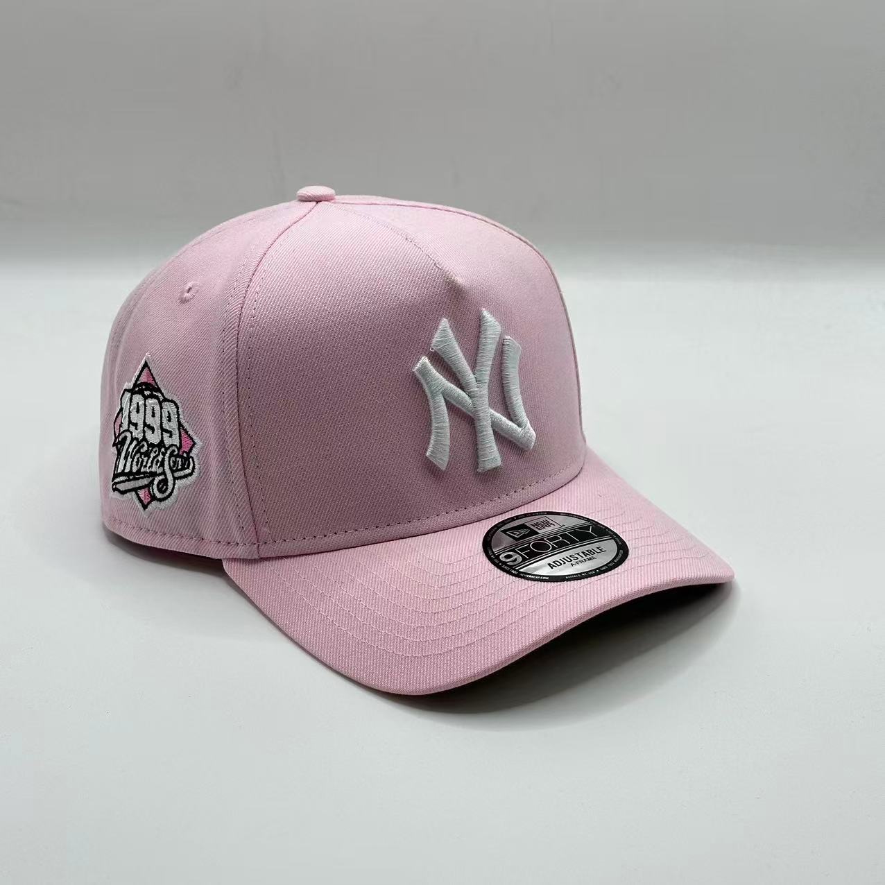 Pink New York Yankees 1999 World Series SP A Frame Snapback