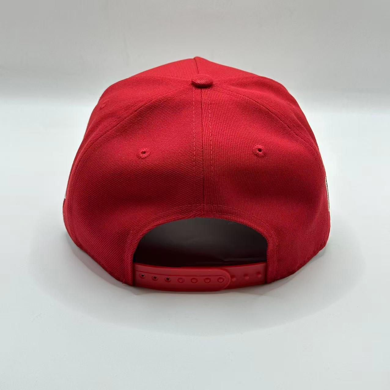 Red Los Angeles Dodgers 2024 World Series SP A Frame Snapback - view 3