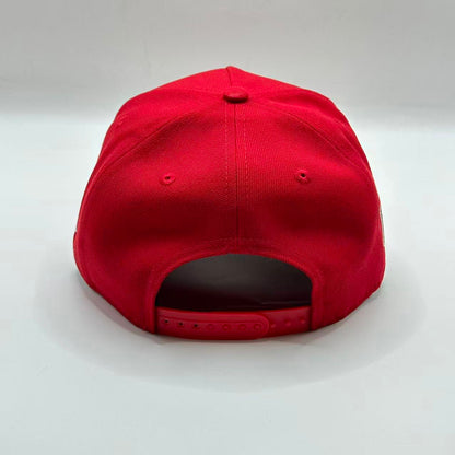 Red Los Angeles Dodgers 2024 World Series SP A Frame Snapback - view 3