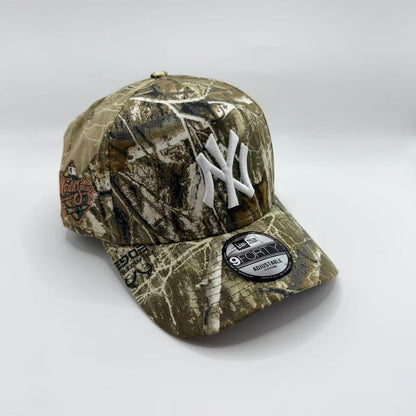 Realtree Copper Camo New York NY Yankees 1998 World Series A Frame Snapback