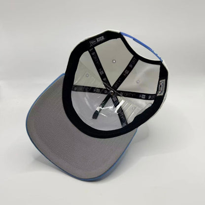 Chrome Blue Chicago Cubs Bear A Frame Snapback - view 4