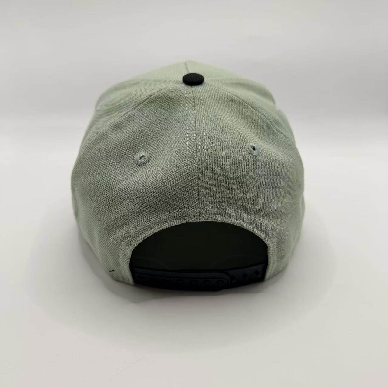 Light Green Black Detroit Red Wings 50th Anniversary New Era 9Forty A Frame Snapback - view 4