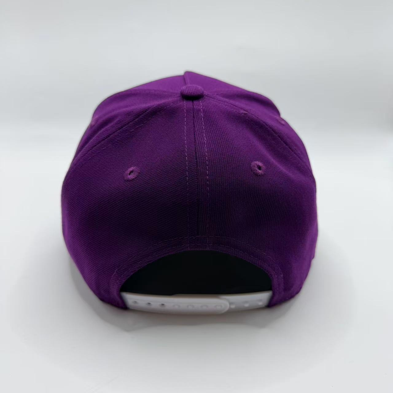 Purple New York NY Yankees Subway Series A Frame Snapback - view 3