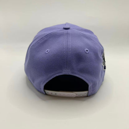 Light Purple New York NY Yankees Subway Series New Era 9Forty A Frame Snapback - view 3