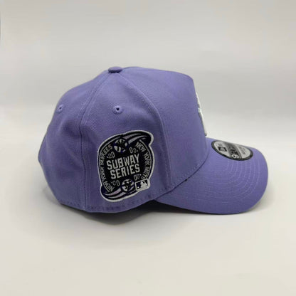 Light Purple New York NY Yankees Subway Series New Era 9Forty A Frame Snapback - view 2