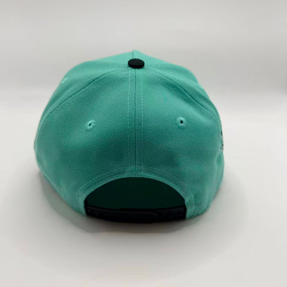 Teal Philadelphia Flyers 50th Anniversary New Era 9Forty A Frame Snapback - view 3