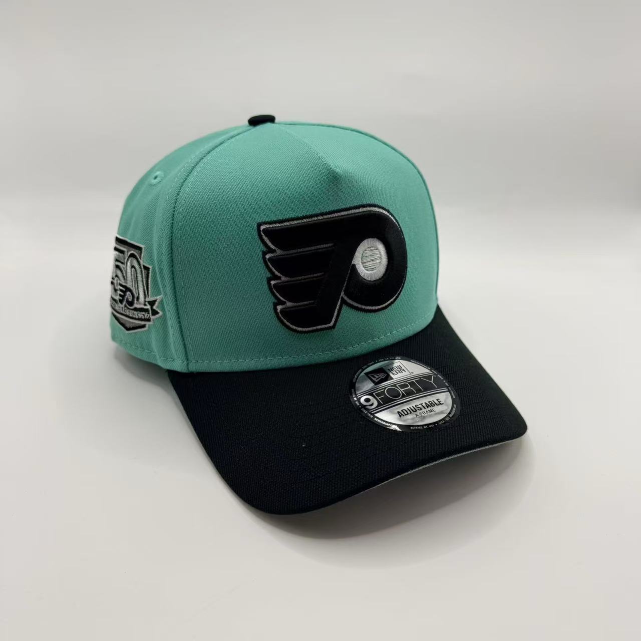 Teal Philadelphia Flyers 50th Anniversary A Frame Snapback