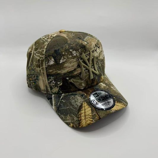 Realtree Camo New York NY Yankees 1998 World Series A Frame Snapback