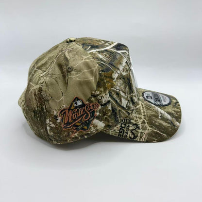 Realtree Copper Camo New York NY Yankees 1998 World Series New Era 9Forty A Frame Snapback - view 2