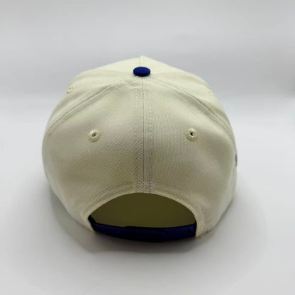 Chrome Blue LA Los Angeles Dodgers 2024 World Series Champions New Era 9Forty A Frame Snapback - view 4