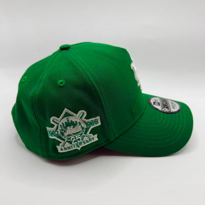 Green New York Mets 25th Anniversary New Era 9Forty A Frame Snapback