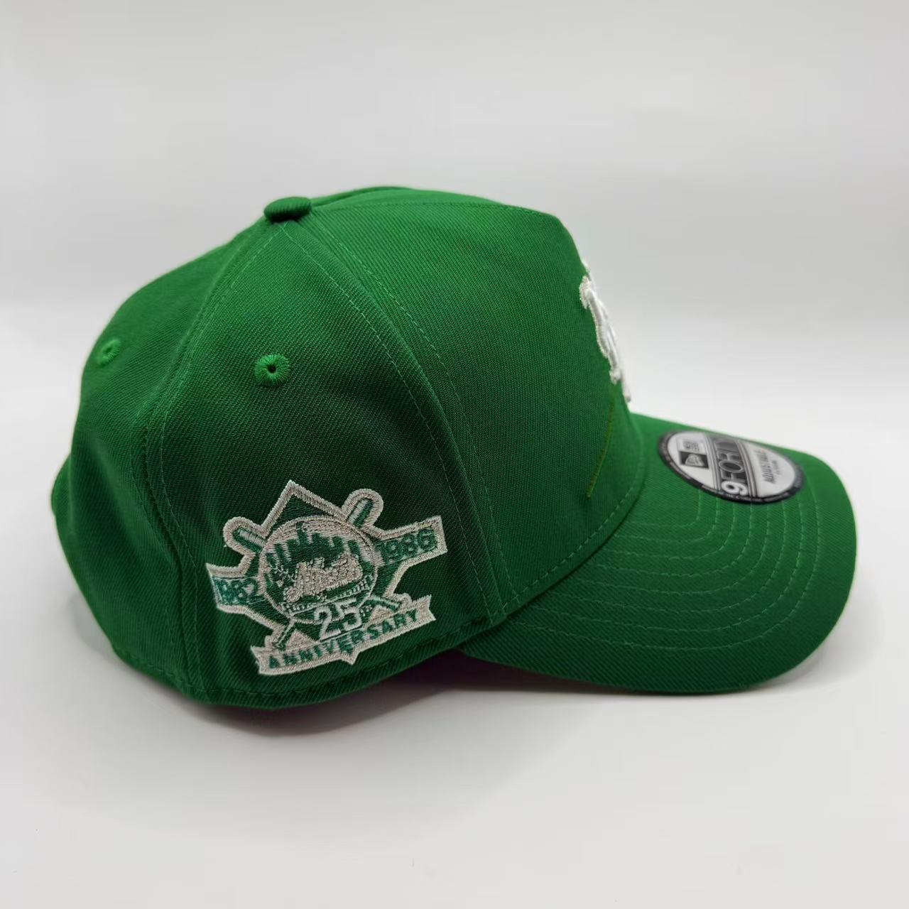 Green New York Mets 25th Anniversary A Frame Snapback - view 2