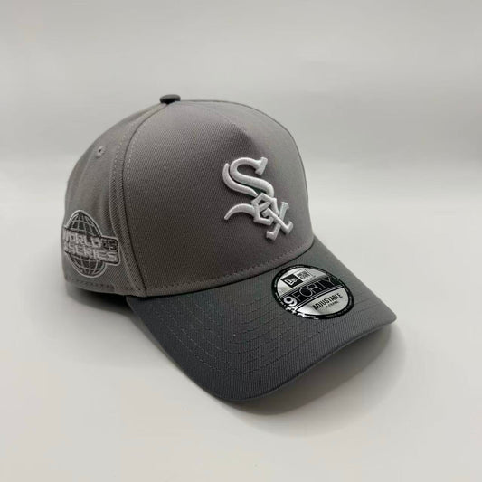Grey Chicago White Sox 2005 World Series New Era 9Forty A Frame Snapback