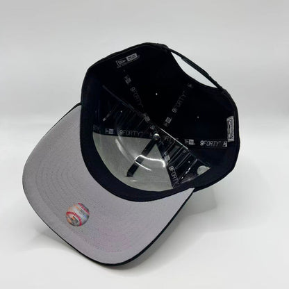 Black Los Angeles LA Dodgers First LA World Series A Frame Snapback Hat - view 4