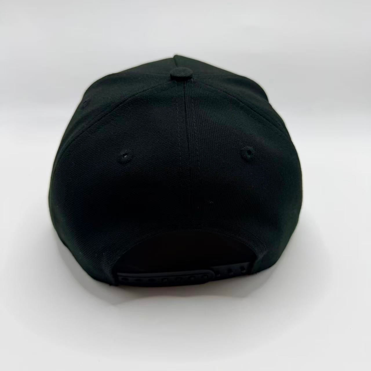 Black Los Angeles LA Dodgers First LA World Series A Frame Snapback Hat - view 3