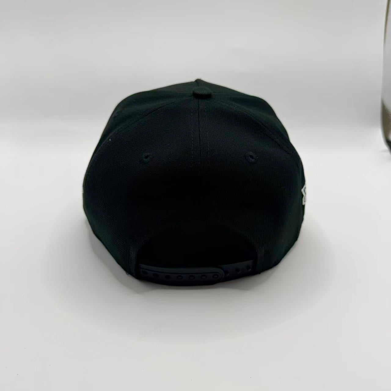 Black Chicago White Sox 2005 World Series A Frame Snapback Hat - view 3