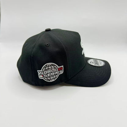 Black Chicago White Sox 2005 World Series A Frame Snapback Hat - view 2