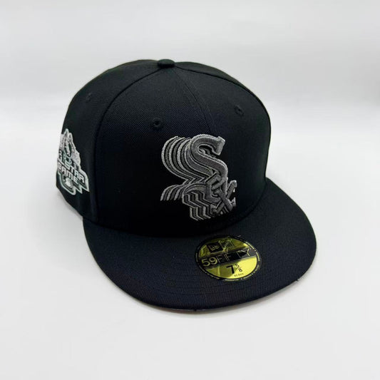 Black Chicago White Sox 2003 All Star Game Fitted Hat Cap