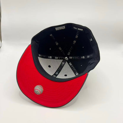 Black Grey Montreal Expos 35th Anniversary New Era Fitted Hat Cap - view 3