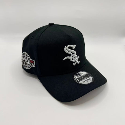 Black Chicago White Sox 2005 World Series New Era 9Forty A Frame Snapback Hat