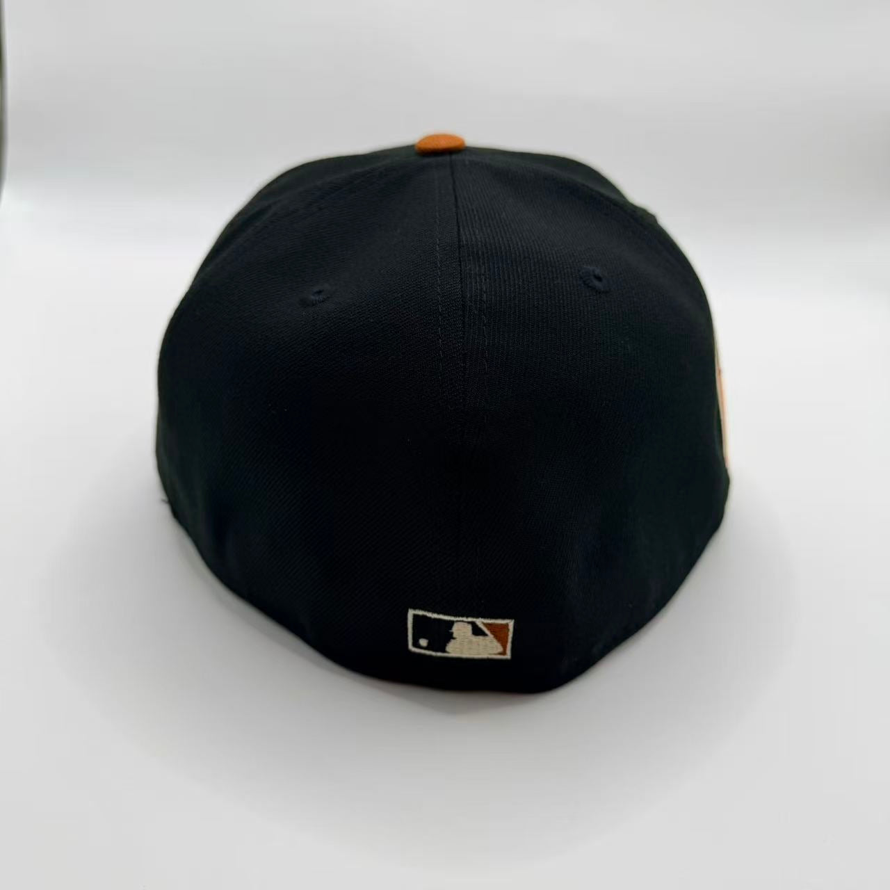 Black Orange Baltimore Orioles 30th Anniversary New Era Fitted Hat Cap - view 3